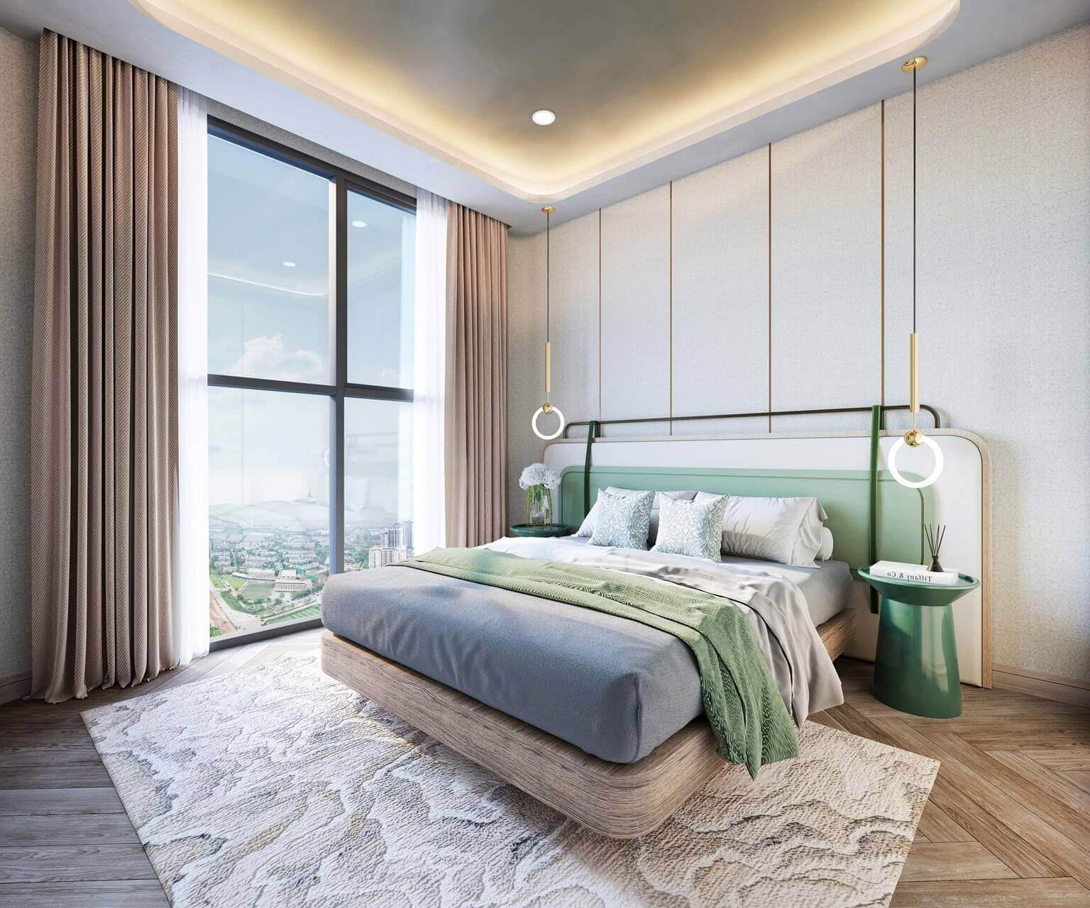 nội thất căn hộ flora garden tứ hiệp thanh trì