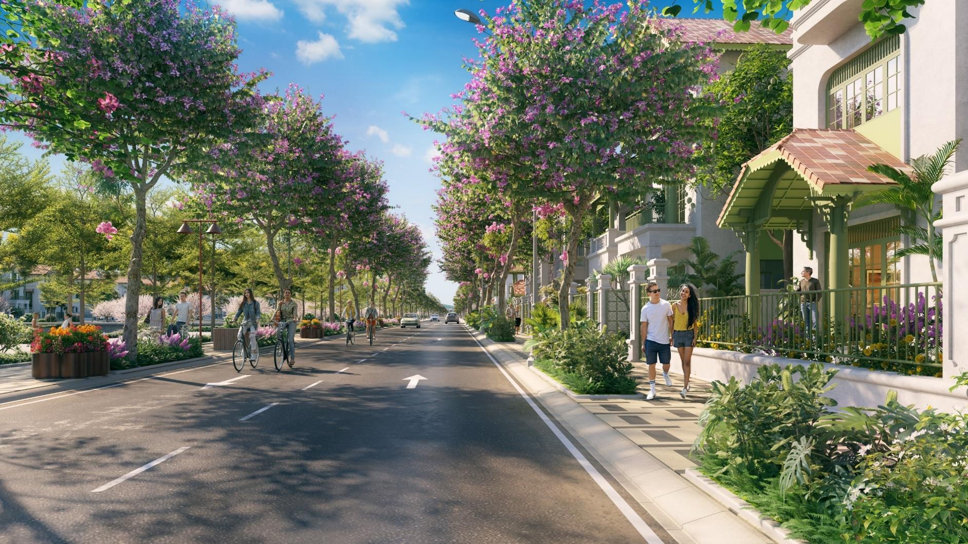 tiện ích phân khu flora avenue dự án sun urban city hà nam