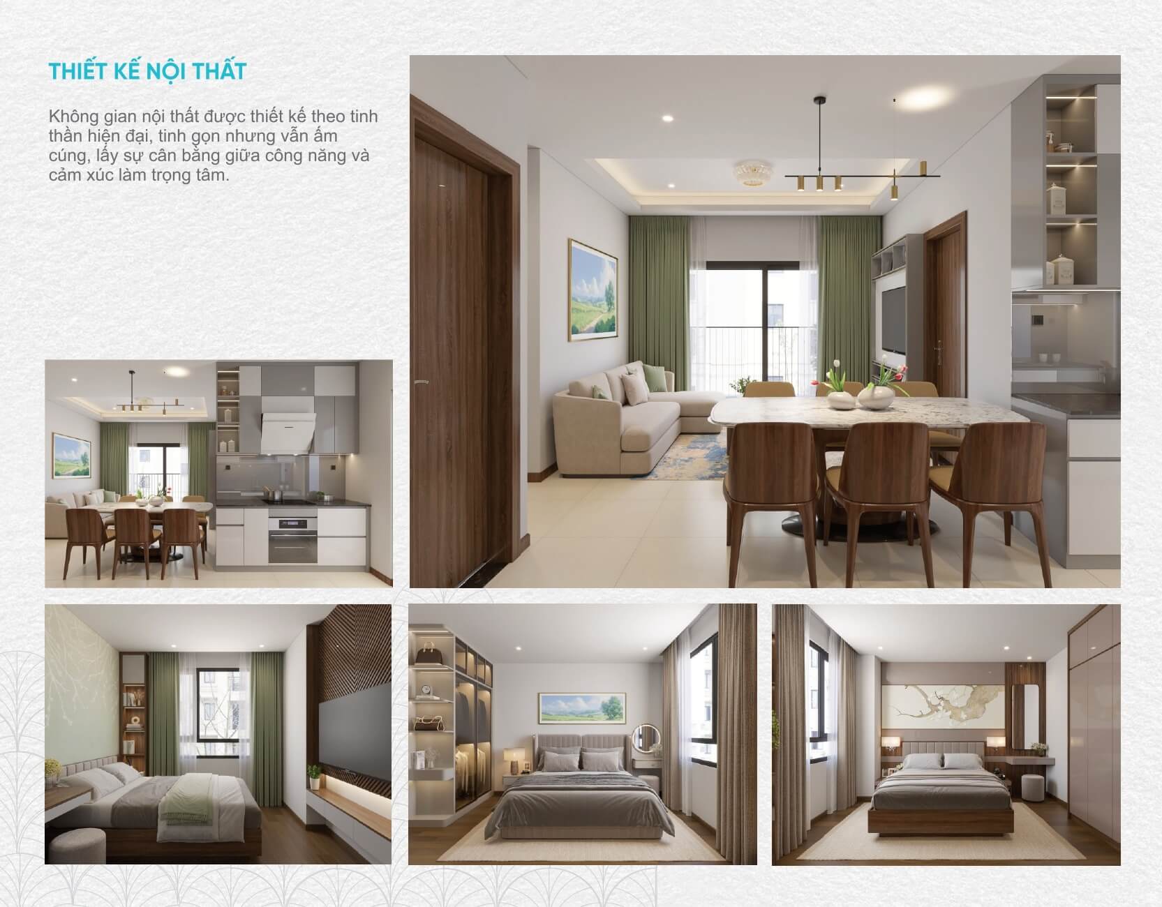 nội thất căn hộ viha flora tứ hiệp yên sở